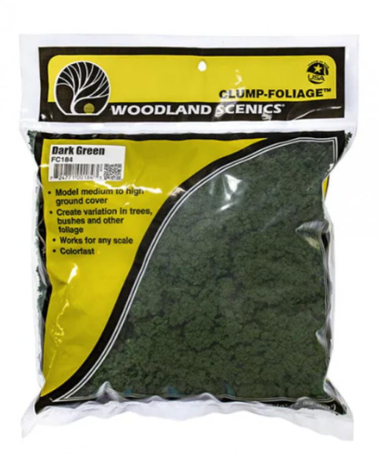 Woodland Scenics Clump Foliage Bag Dark Green 184